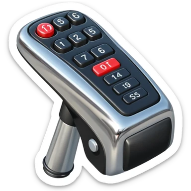 Manual Car transmission 1 2 3 4 5 R sticker