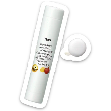 lip balm with label sticker