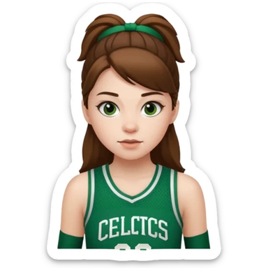 Make a girl Bostons  sticker