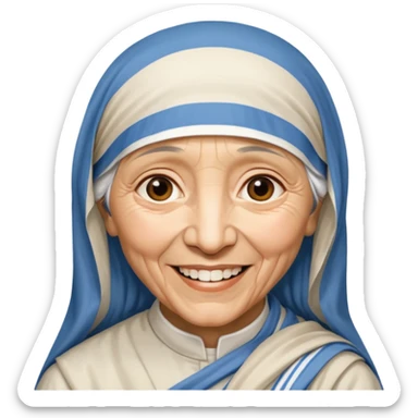 Mother Teresa sticker