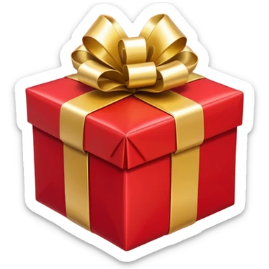open gift sticker