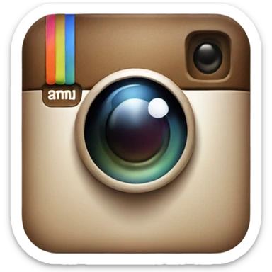 Instagram logo sticker