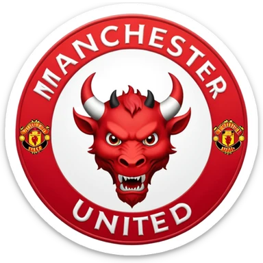 Manchester United Emblem sticker