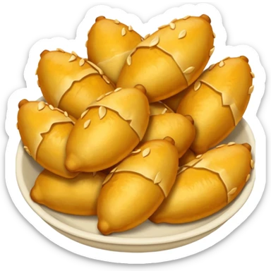 genera un emoji de migas de pan sticker