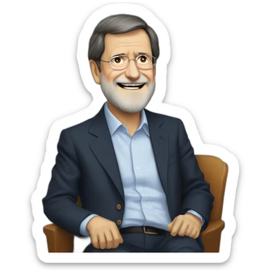 mariano rajoy otaku sticker