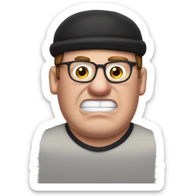 Peter griffin thug sticker