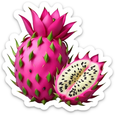 dragonfruit fruit sticker