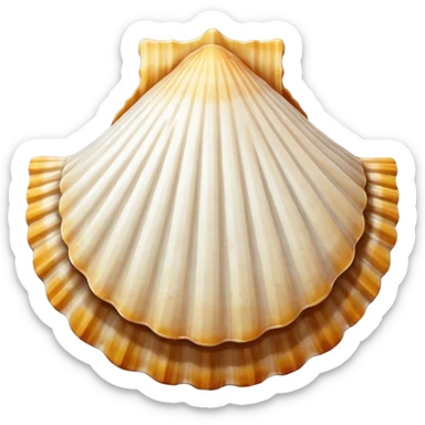 Concha camino De Santiago sticker