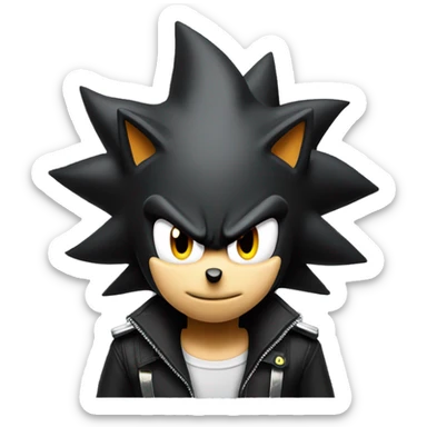 Shadow the hedgehog iOS  sticker