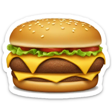 fast food restaurants  sticker