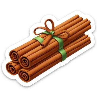 cinnamon stick sticker