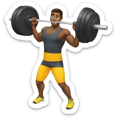 gym training sticker