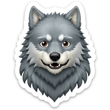 In game of thrones house stark banner wolf sticker