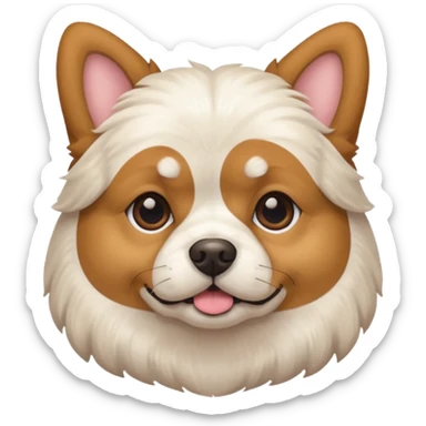 Can you do a mix of a Maltese, pPomeranian, bulldog and corgi sticker