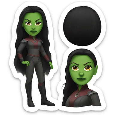 gamora klingon B'Elanna Torres sticker