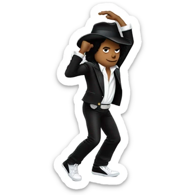 michael jackson dabbing sticker