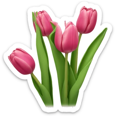 tulips sticker
