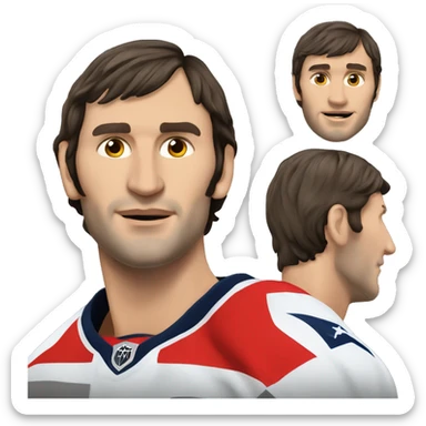 Alexander Ovechkin Realistic  sticker