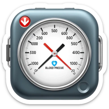 blood pressure sticker