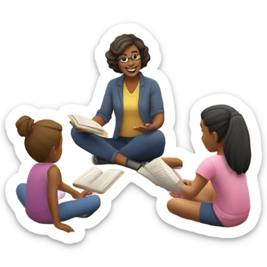 Daycare teacher sticker