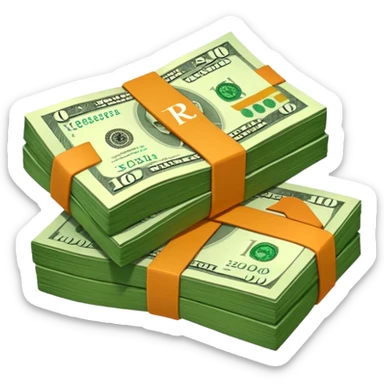 show me cash flow.indian rupee currency only sticker