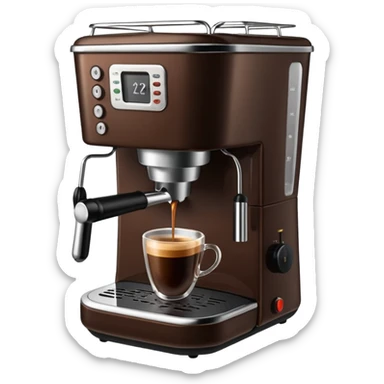 Coffee maker dripping espresso



















 sticker