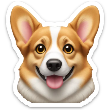 The Welsh Corgi dog sticker