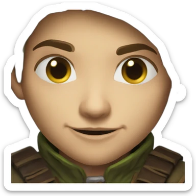 halfling rogue sticker