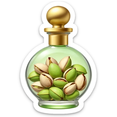 Pistachio perfume sticker