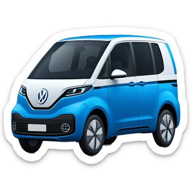 Volkswagen ID.6 blue sticker