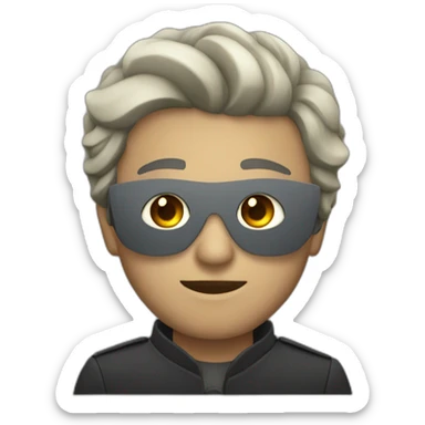 sombras oscuras sticker