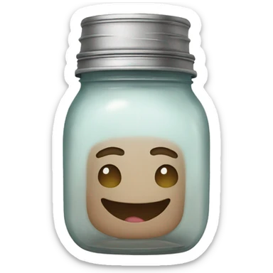 Mason jar sticker