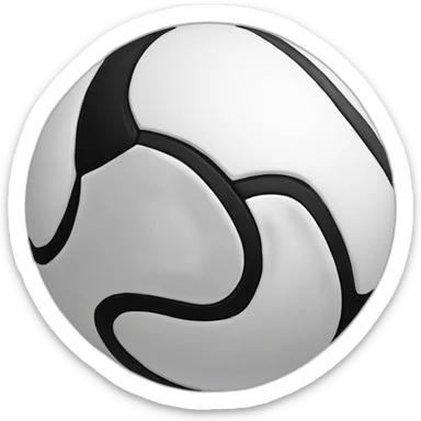 netball ball sticker