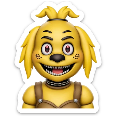 Chica from Five Nights At Freddy's Movie sticker