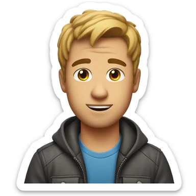 Short guy with no driving license called pal pal sticker