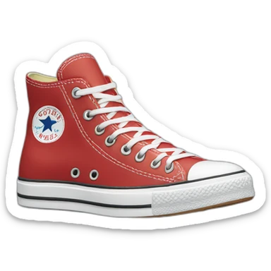 Converse sneaker sticker