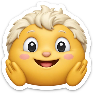 comme le dessin animé t'choupi sticker