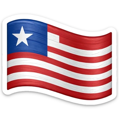 Puerto Rico flag sticker