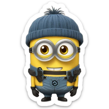 Minions sticker