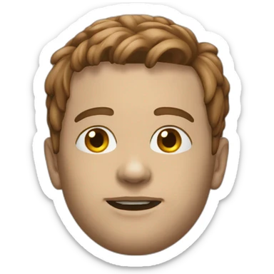 Uncanny valley sticker