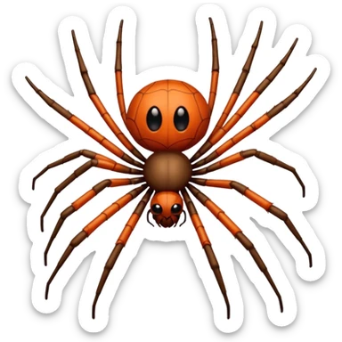 Halay çeken örümcek sticker