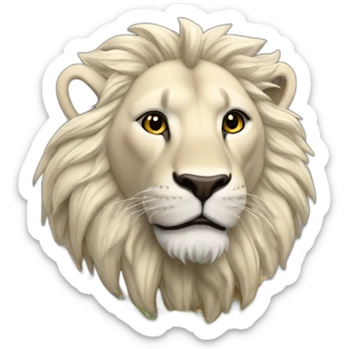 Samba cœur de lion sticker