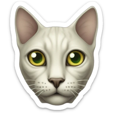 h-p-lovecraft-cat sticker