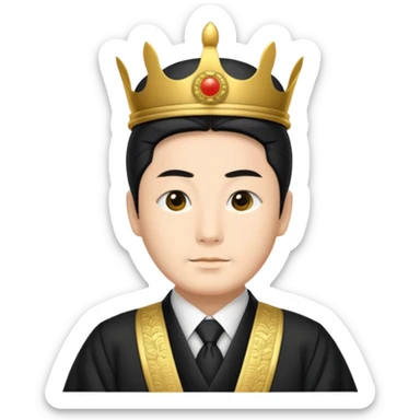 japanese emperor sticker
