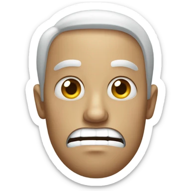 Extremely confused  sticker