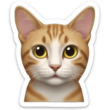 Cat Dwight Shrute sticker