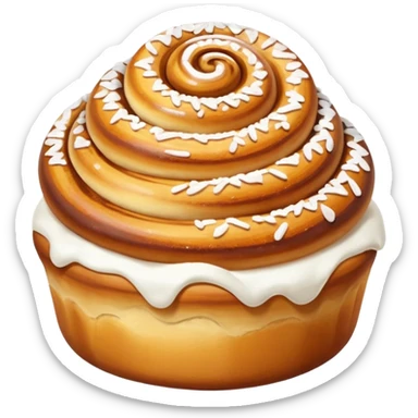 polish makowiec cinnabon sticker