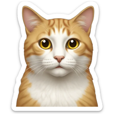 philosophy cat sticker