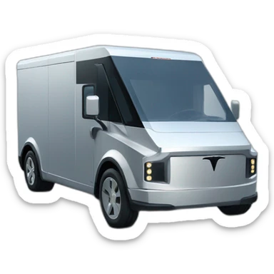 tesla cyber truck sticker