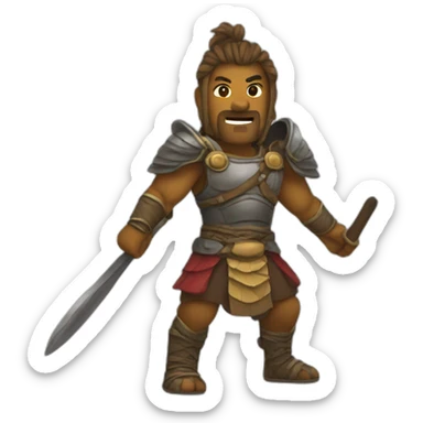 warrior sticker